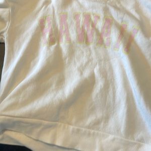 Hawaii preppy sweatshirt.